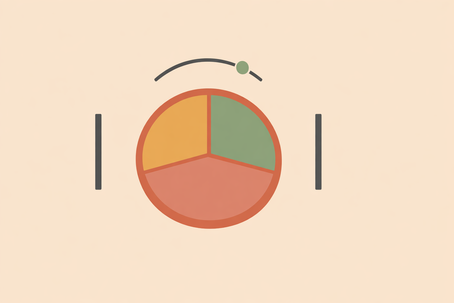 Woman with ADHD using a simple food journal and timer app to track mindful eating habits at the kitchen table