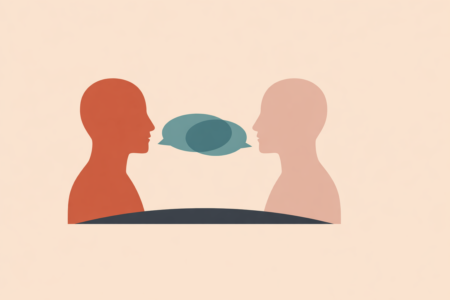 Holistic health coach calmly addressing client’s concerns as red flags arise during a wellness coaching session