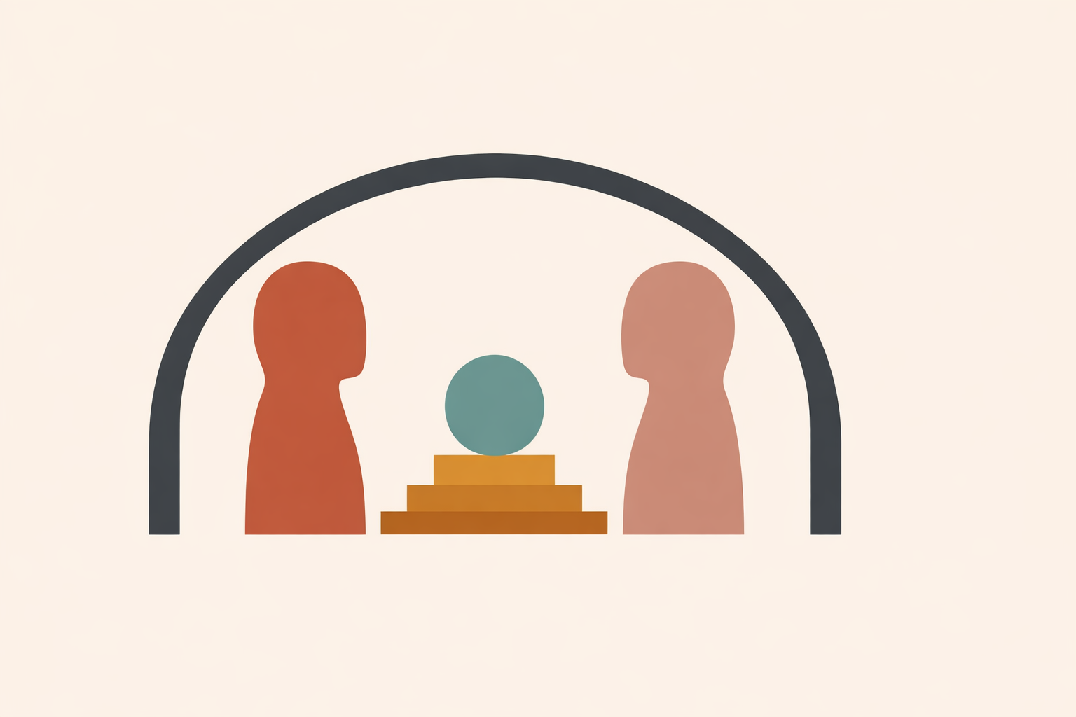 New relationship coach facilitating conversation between couple during first coaching session