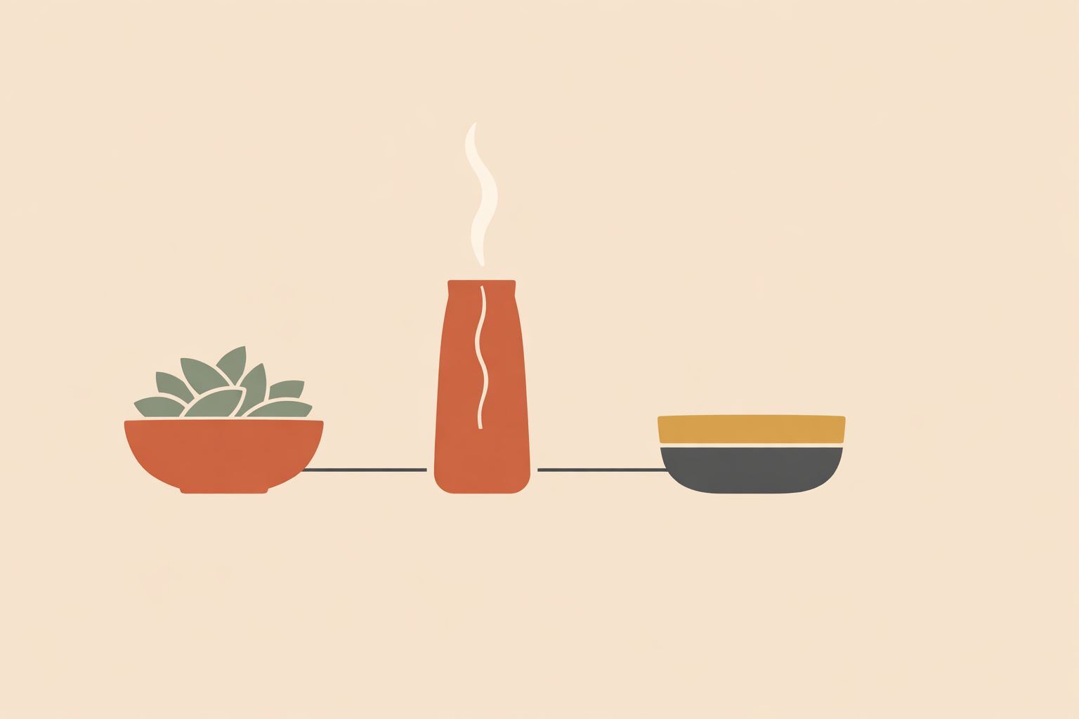 Person assembling a glass still on a stove to steam distill essential oils at home in simple beginner setup
