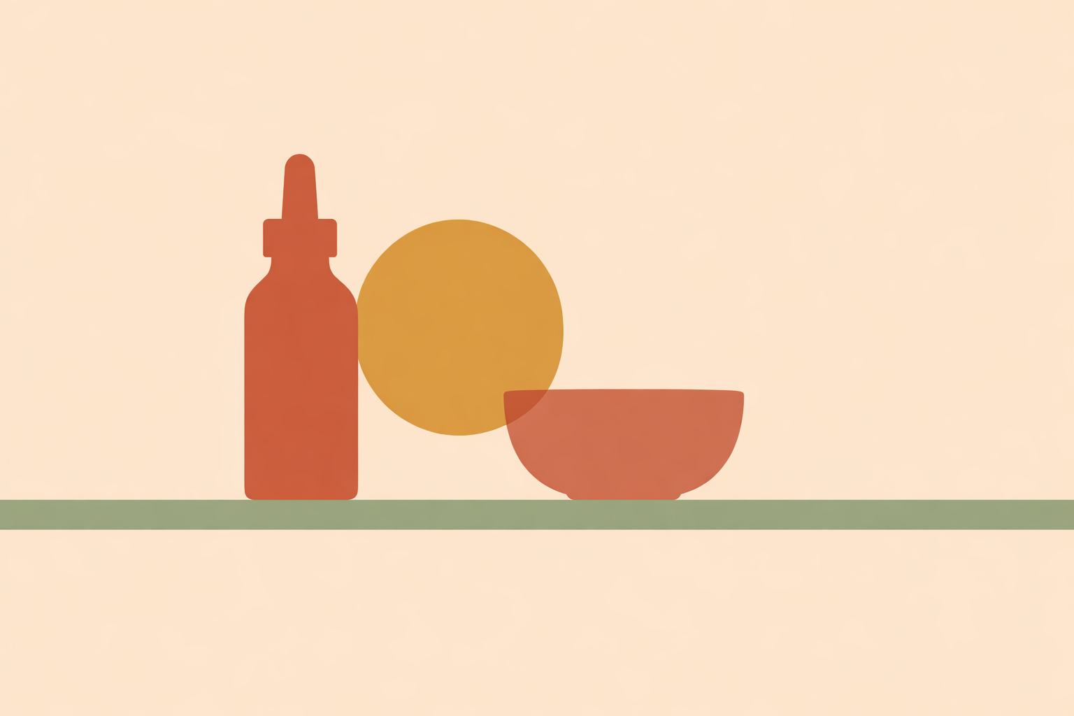 Person comparing CBD oil dropper and CBD gummies on table while deciding which option is safer to choose