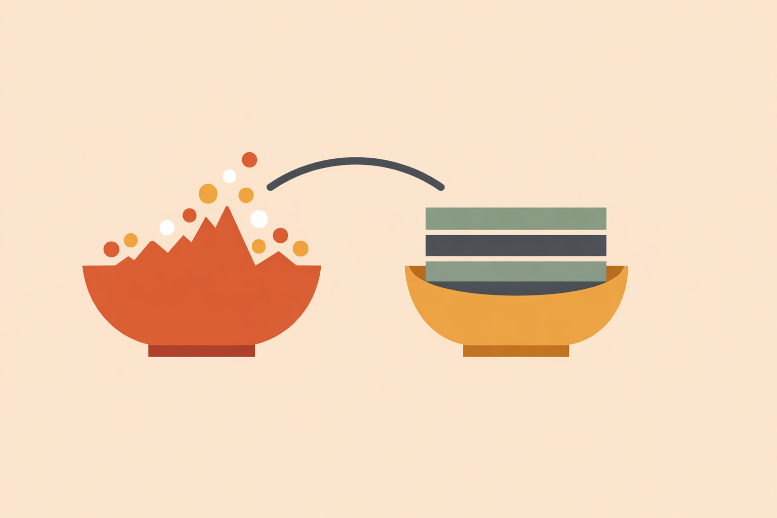 Person selecting low glycemic index foods like oats, berries and nuts for a balanced breakfast and steadier energy