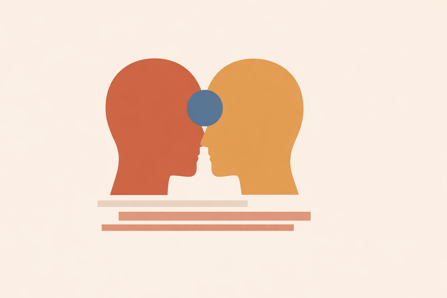 Therapist discussing mood-related genes with client during mental wellbeing chat in a calm counseling session