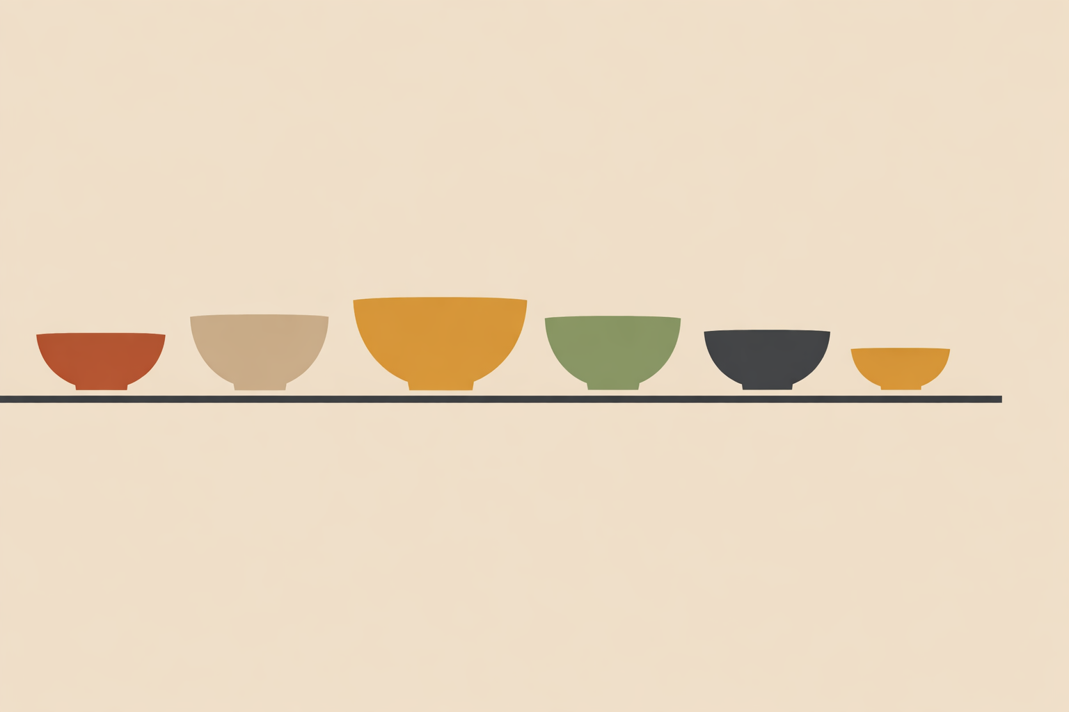 Ayurvedic practitioner planning daily meals using the six rasas on a tray of colorful plant-based dishes
