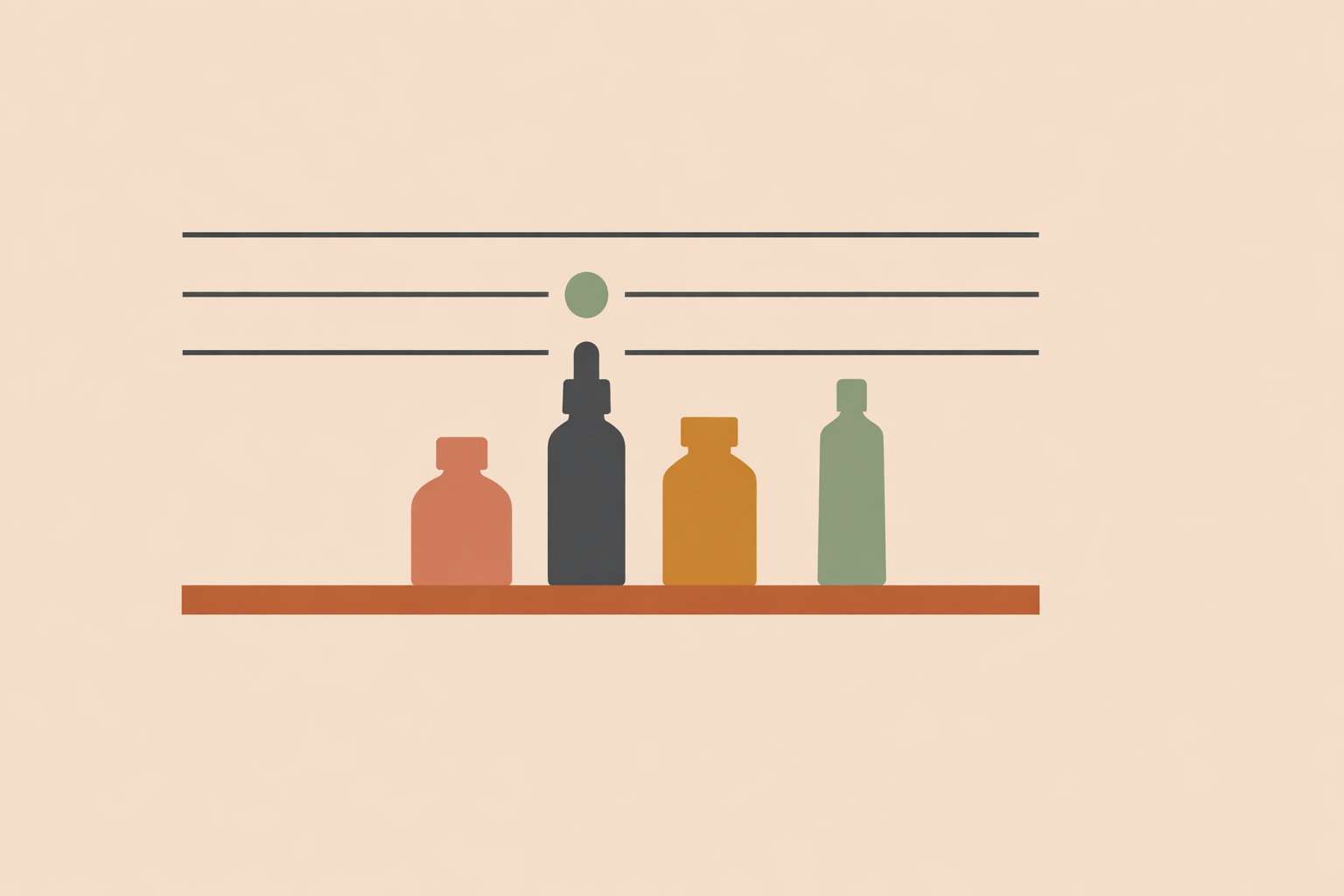 Aromatherapist labeling essential oil bottles and logging dates in a notebook to track shelf life