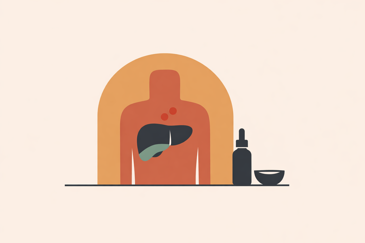 Senior adult reviewing CBD oil dosage with doctor while discussing liver function risks and warning signs