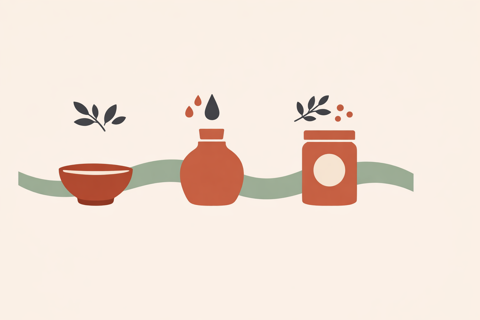 Herbalist measuring natural ingredients and blending homemade body care products to streamline herbal body care workflow