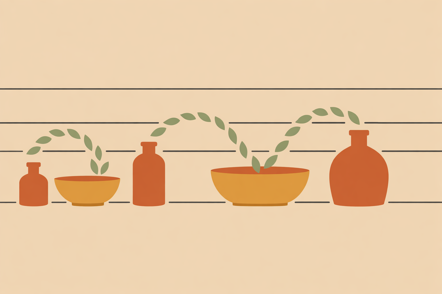 Herbalist straining infused oil into labeled glass bottles, demonstrating scaled herbal infused oils workflow for small shops