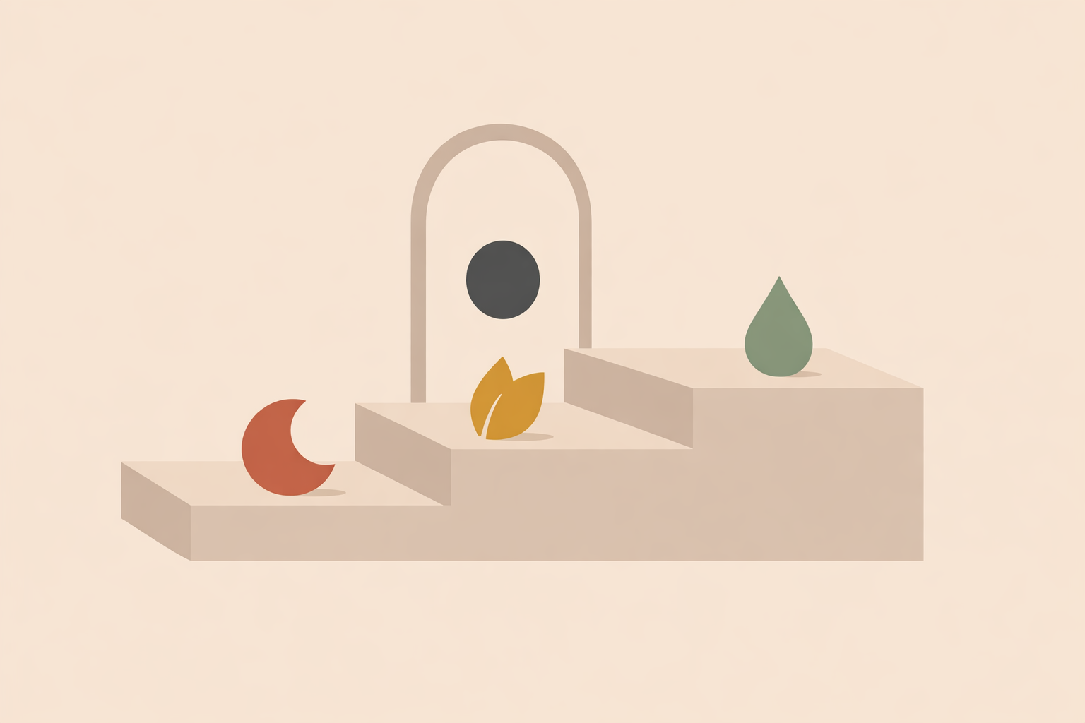 Naturopath consulting patient about natural immunity support with supplements, healthy food and personalized wellness plan