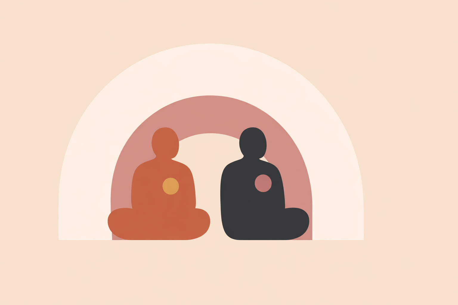 Therapist supporting grieving woman after miscarriage while discussing gentle ways to support fertility healing