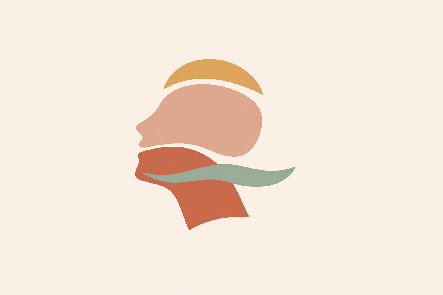 Woman practicing facial myofascial release techniques with gentle self-massage to ease jaw tension and break strain habits