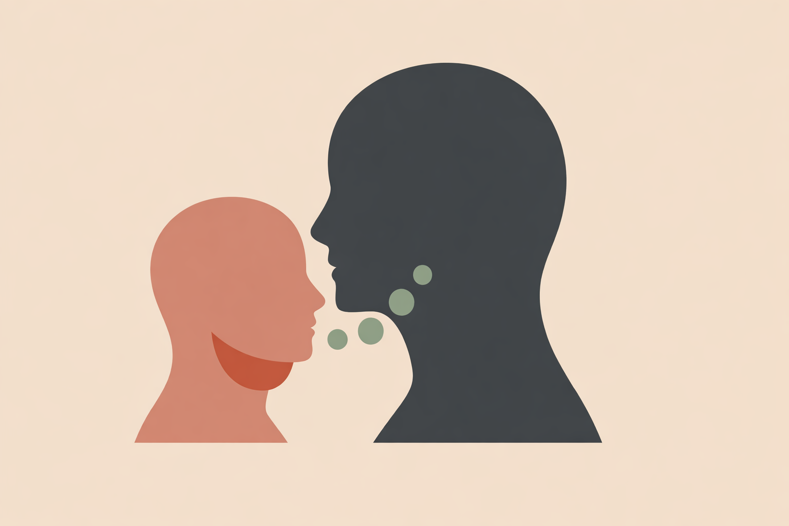 Massage therapist consulting client about facial massage options for double chin concerns