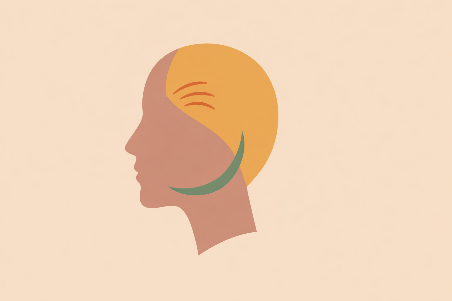 Woman massaging her face in the mirror while examining wrinkles and considering realistic facial massage results