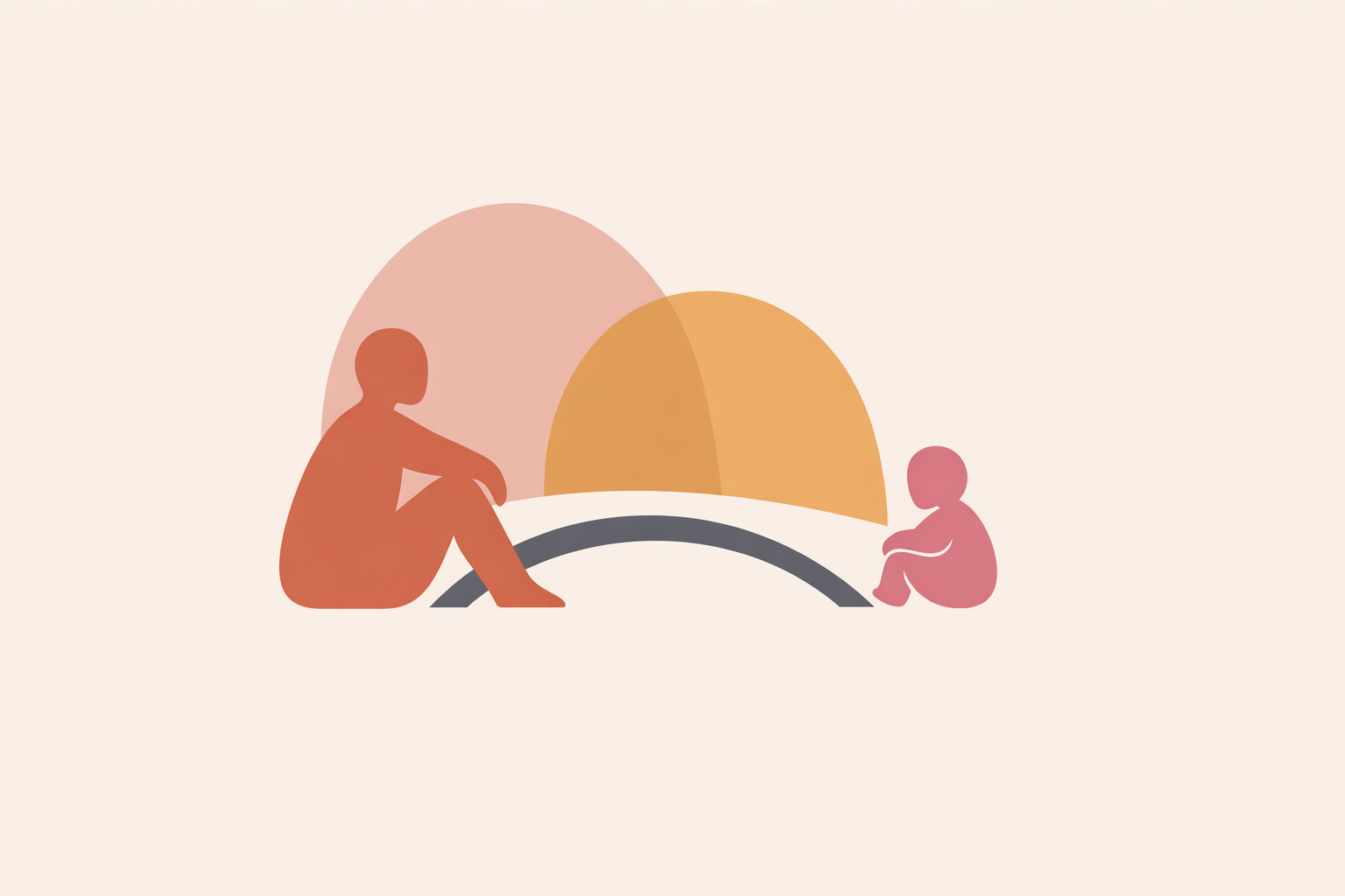 Therapist supporting new parent in session while they discuss bonding with baby and early attachment concerns