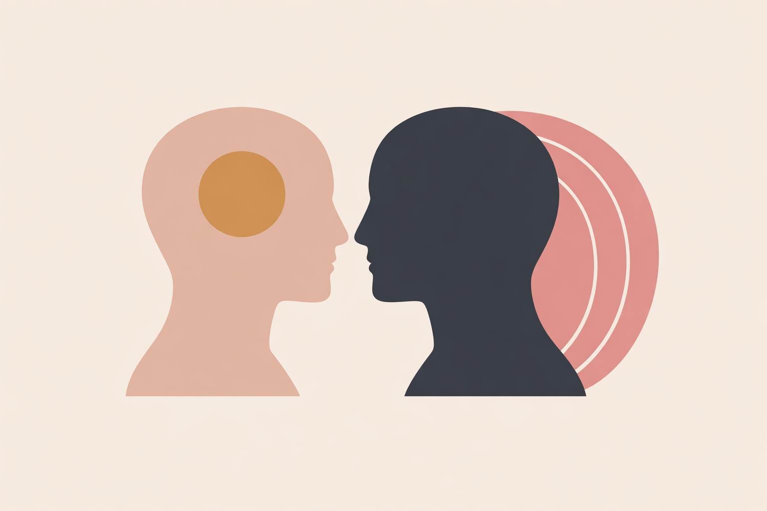 Female coach leading values check-in conversation with woman client, exploring ethical mindset work and core values