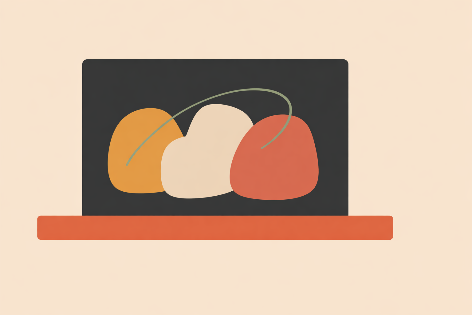 Designer using Rhino 3D to create fast, color‑rich architectural model views on a laptop screen