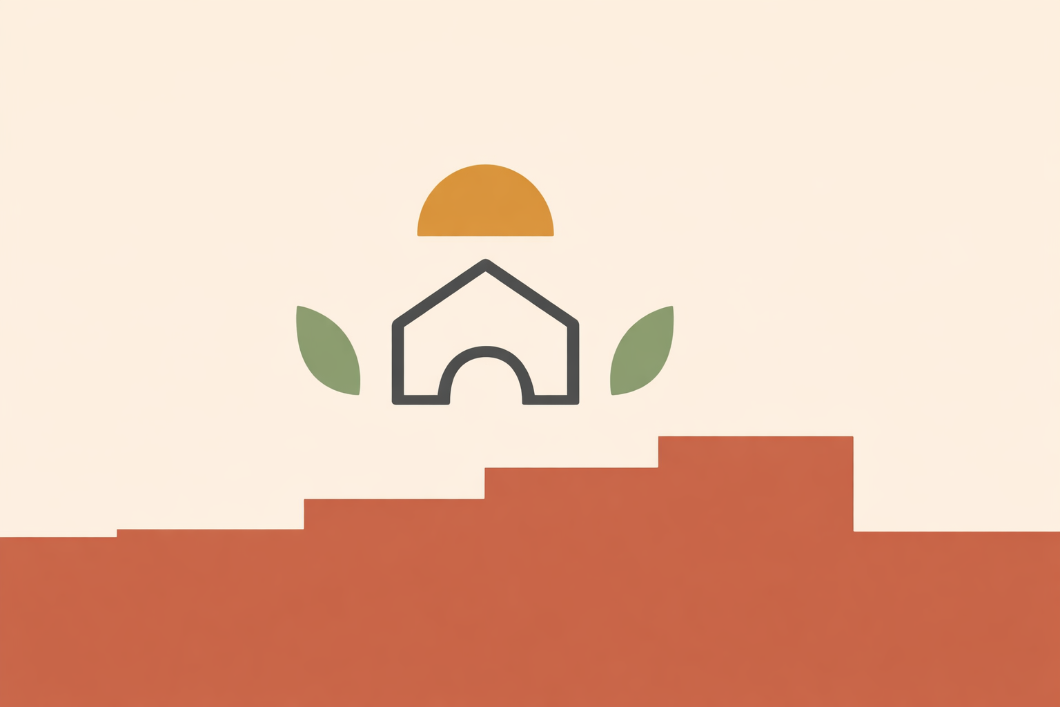 Homeowner inspecting natural home construction exterior to plan maintenance so the eco-friendly house ages well