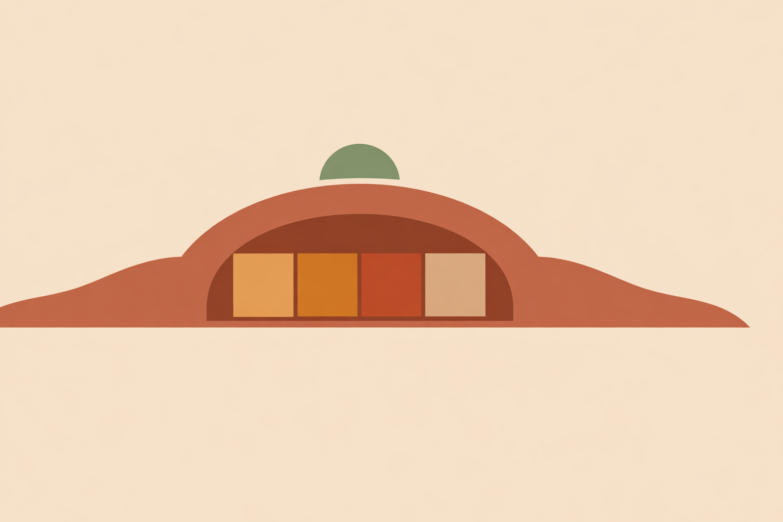 Person relaxing in a warm, book-filled underground room, illustrating first steps to build a dry, cozy hobbit vault