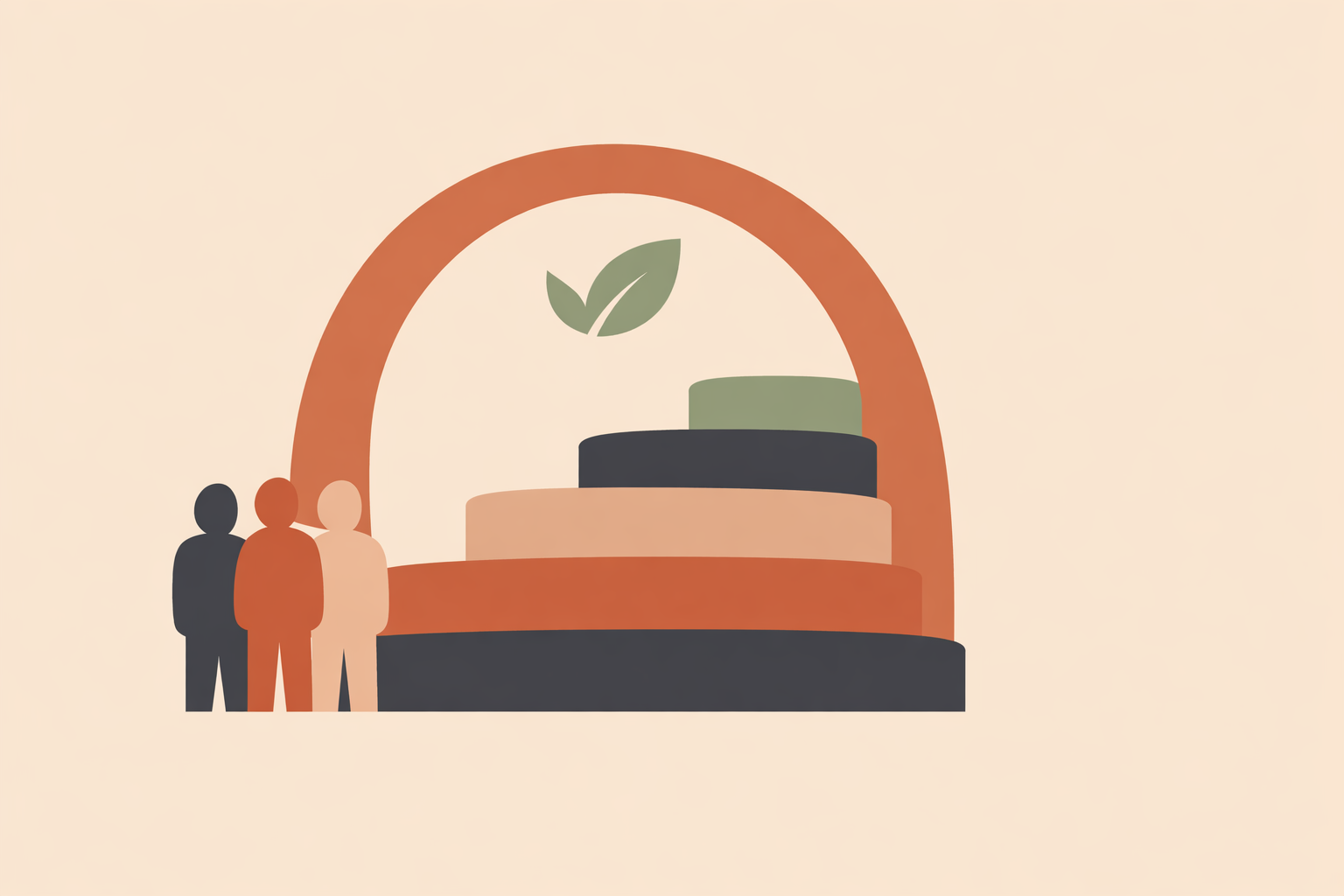 Forest therapy guide leading a small group on a mindful nature walk to grow a forest therapy business in 2026