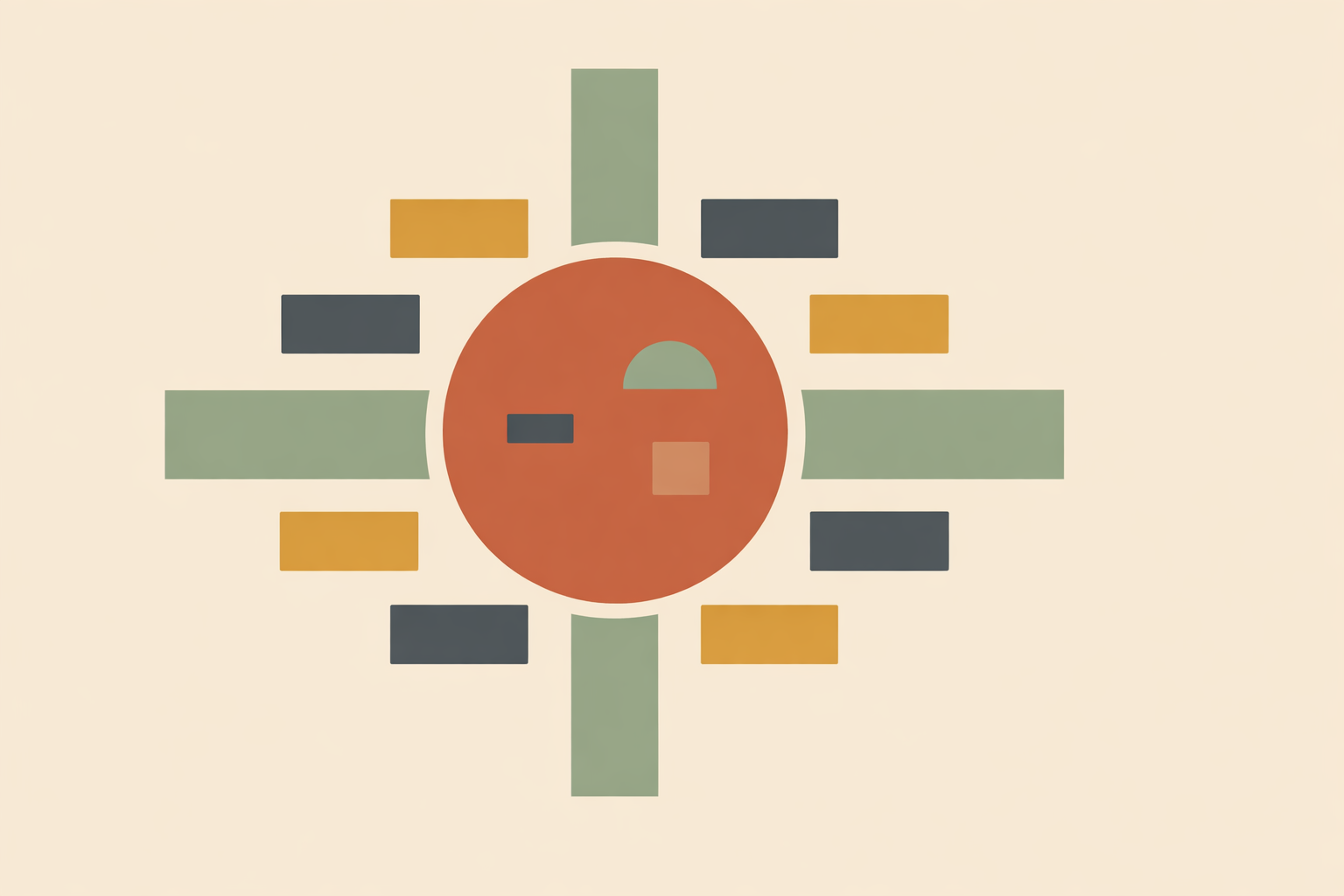 Community garden design map showing equitable shared plots, pathways, and gathering spaces for neighbors