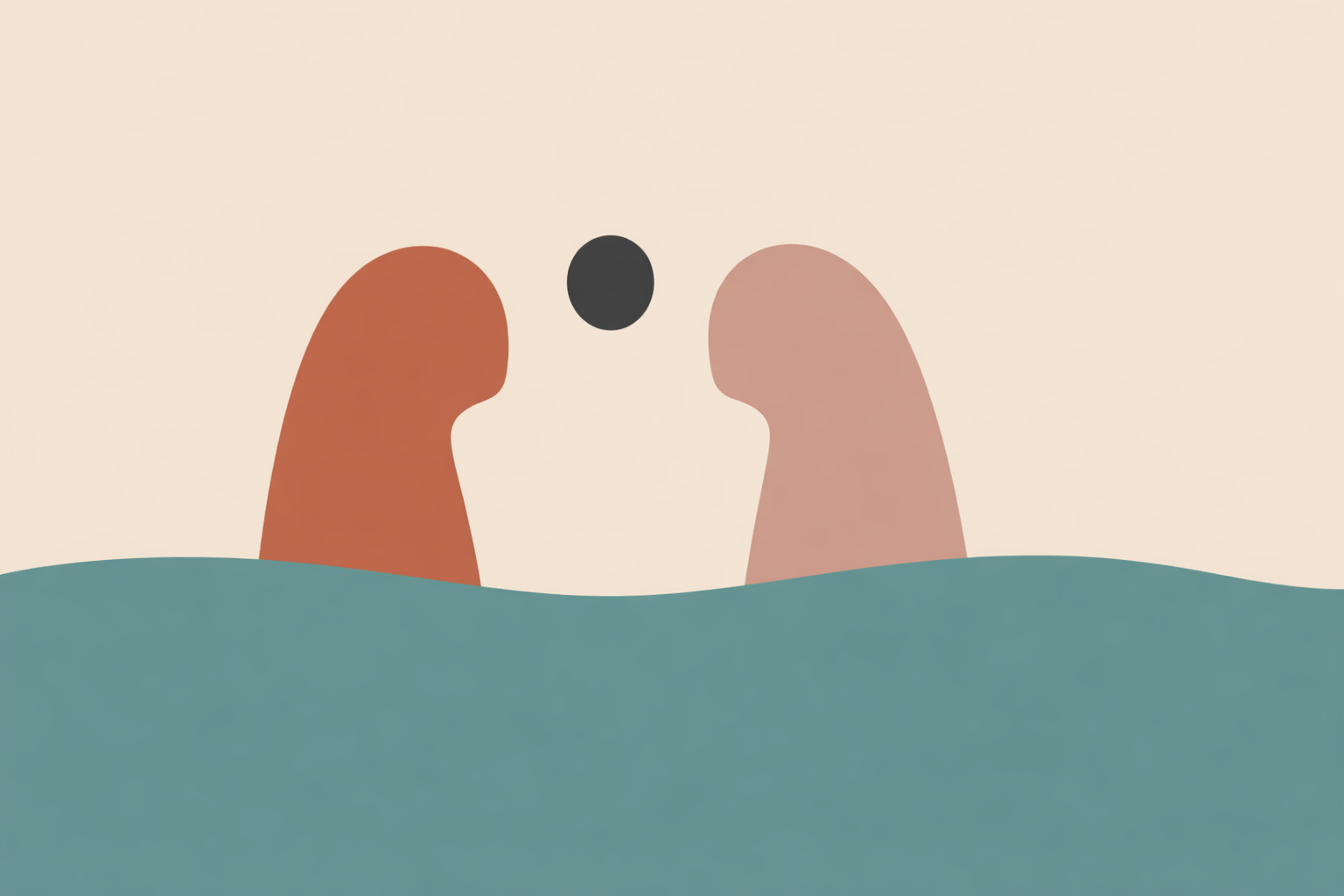 Parent and child practicing nervous system regulation in water to strengthen secure attachment