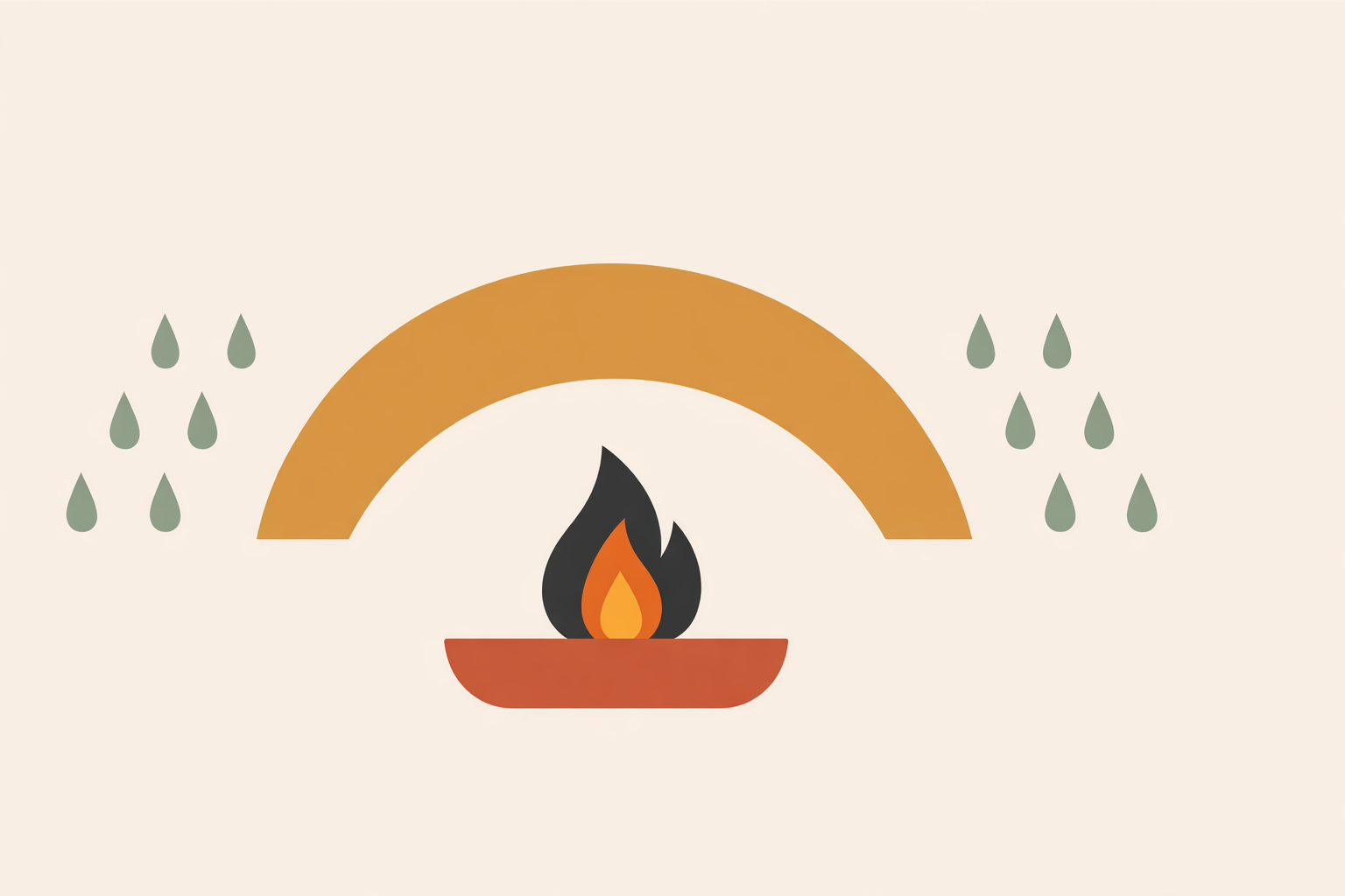 Parent teaching kids how to safely start a campfire in wet conditions using kindling and waterproof matches