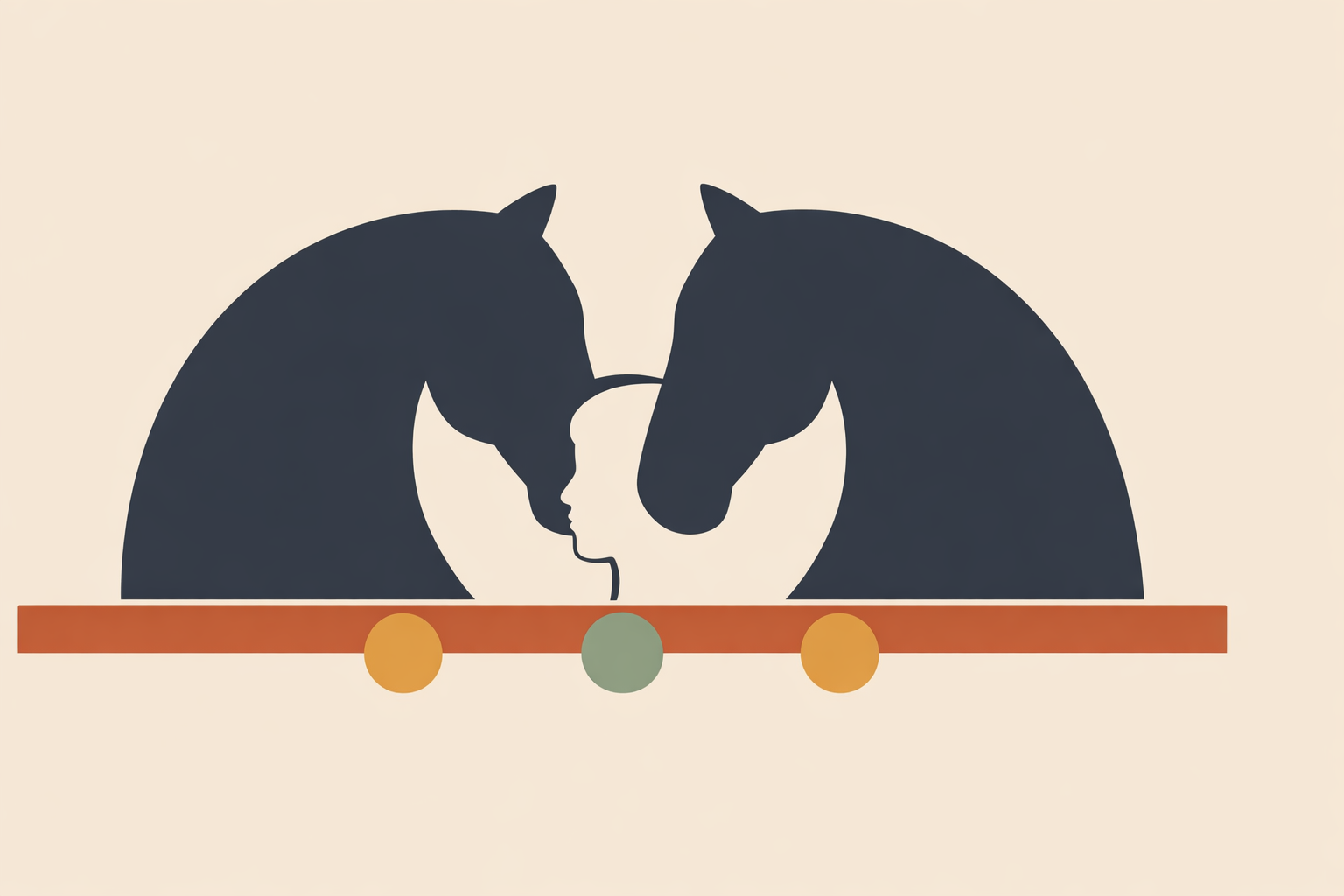 Equine therapist guiding at-risk youth through horse grooming session to track emotional progress and build trust