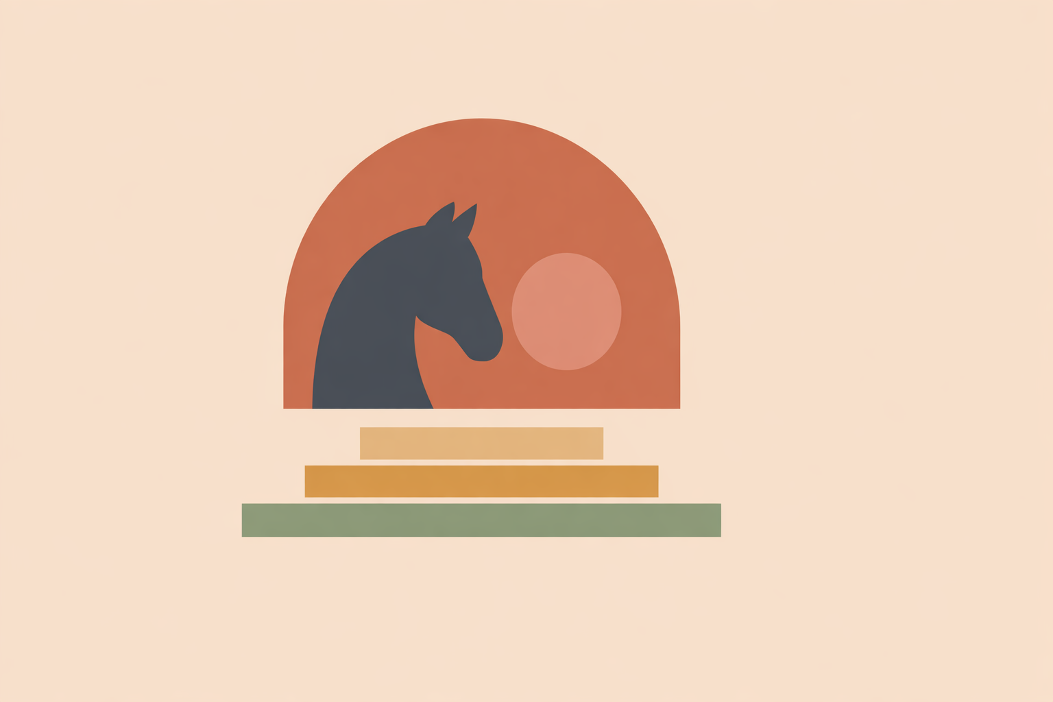 Equine therapist guiding a client through a horse-assisted therapy session in an outdoor arena