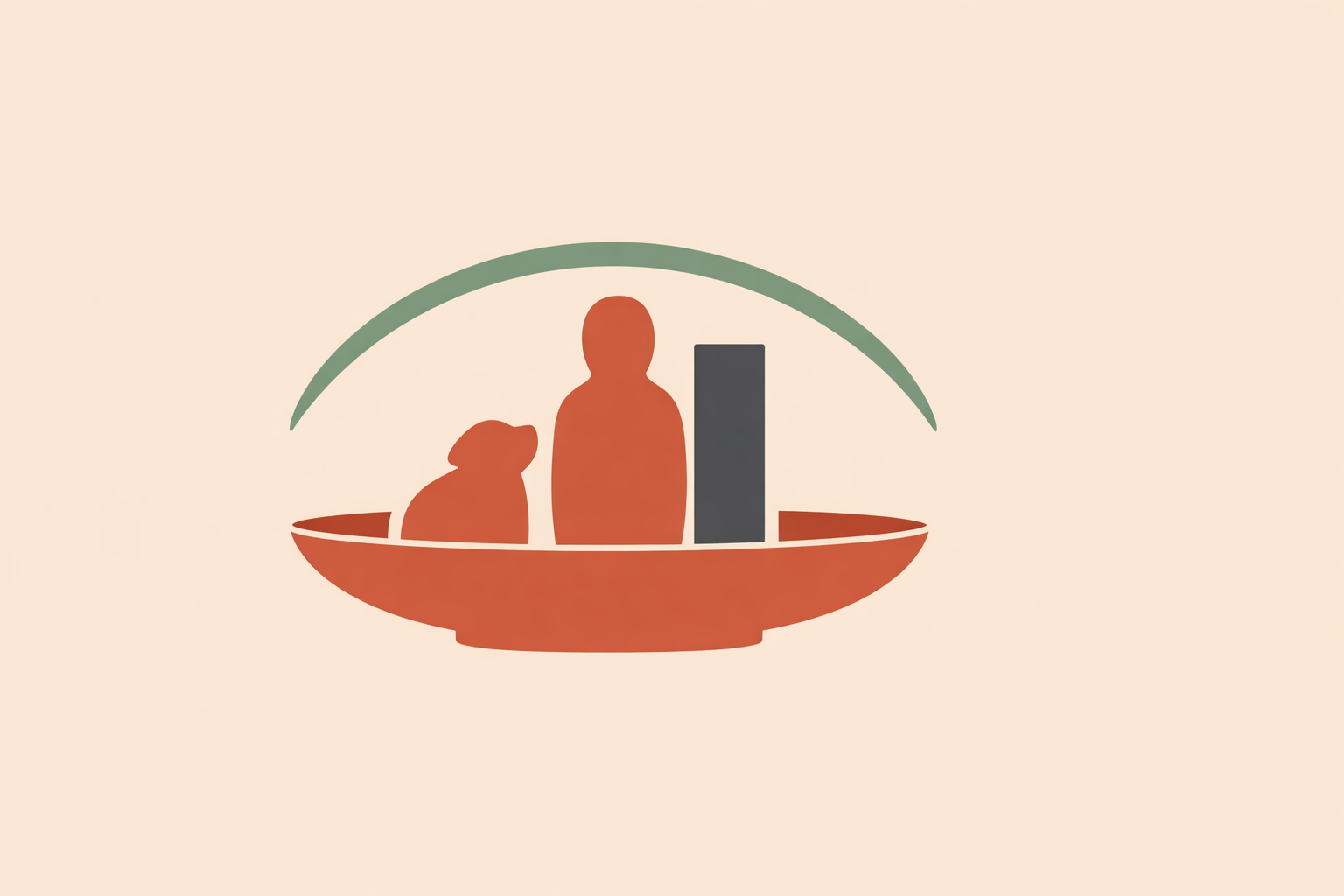 Intuitive animal communicator reviewing client form while connecting with a dog to guide a remote pet communication session