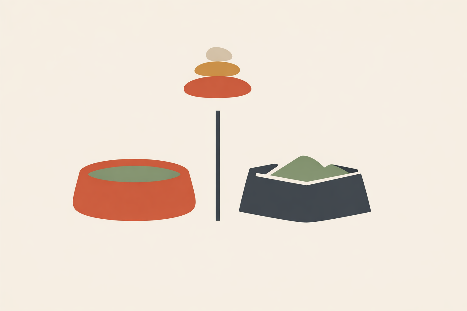 Vet comparing dry kibble and raw meat in bowls while explaining raw diet risks and benefits for dogs