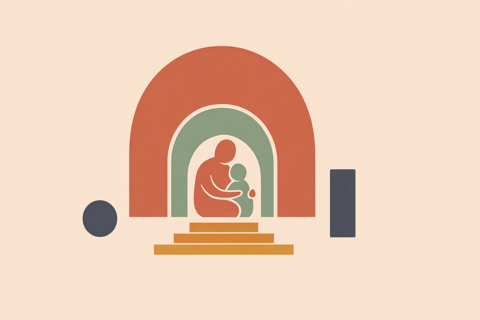 Therapist supporting client through inner child work while setting sustainable living goals together in session