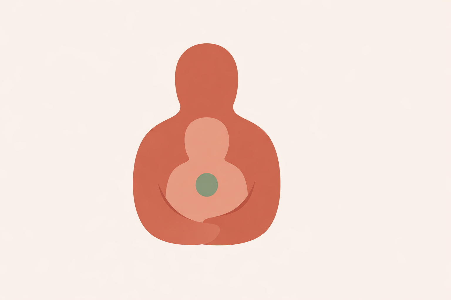 Coach gently guiding client through inner child work discussion in a calm counseling session