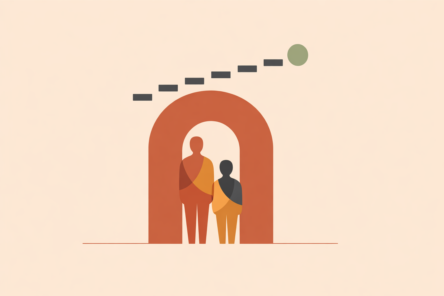 Parent coaching teen on time management skills while planning homework schedule together at a desk