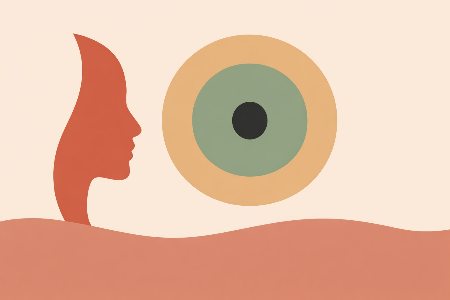 Therapist leading anxious client through guided imagery relaxation exercise for chronic pain management