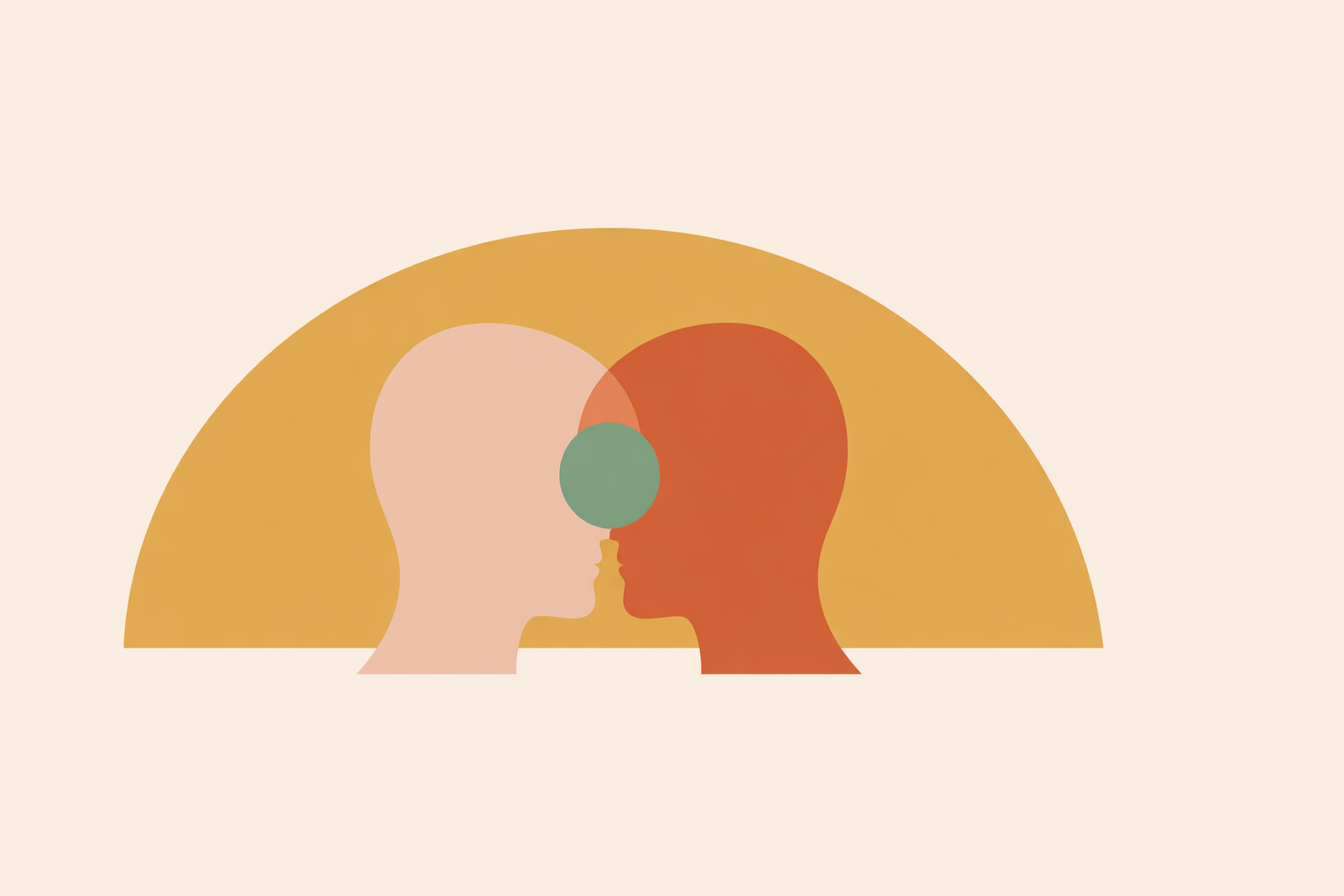 Ericksonian coaching practitioner guiding client through inner conflict resolution in a calm therapy session