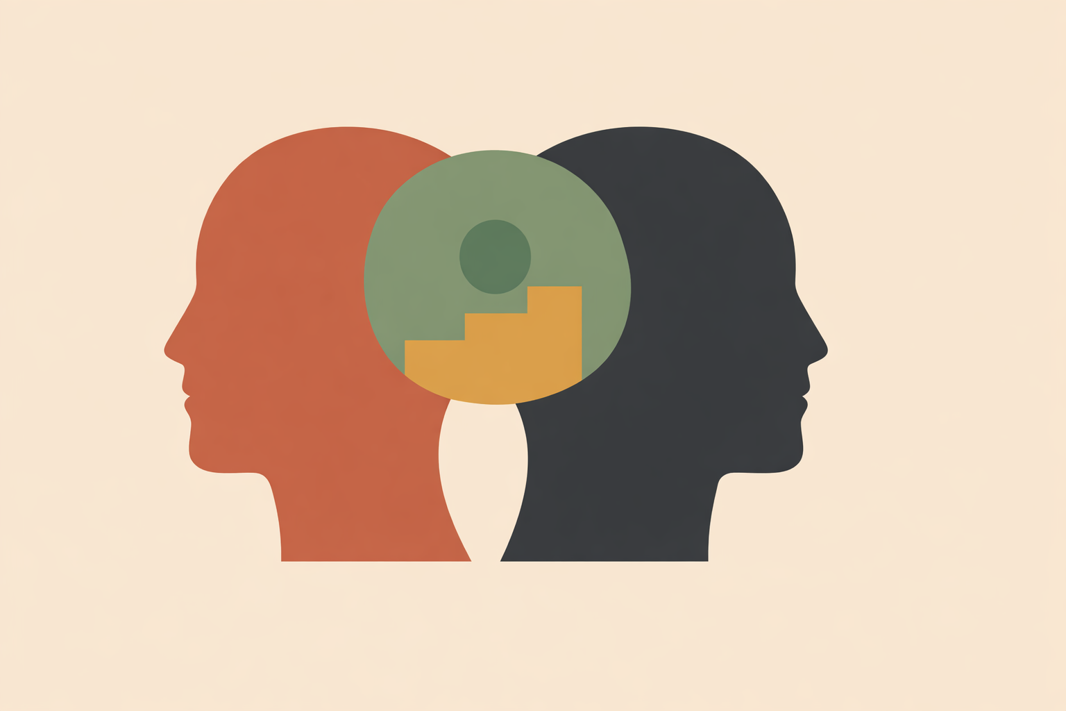 NLP practitioner guiding client through a structured communication exercise during one-on-one coaching session