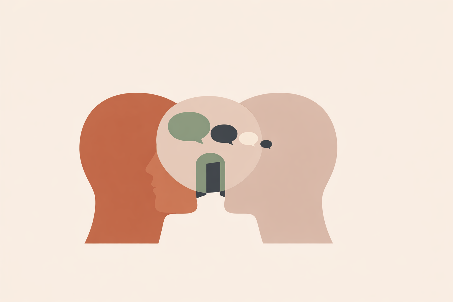 Therapist using Ericksonian language patterns while speaking calmly with client during conversational hypnosis session