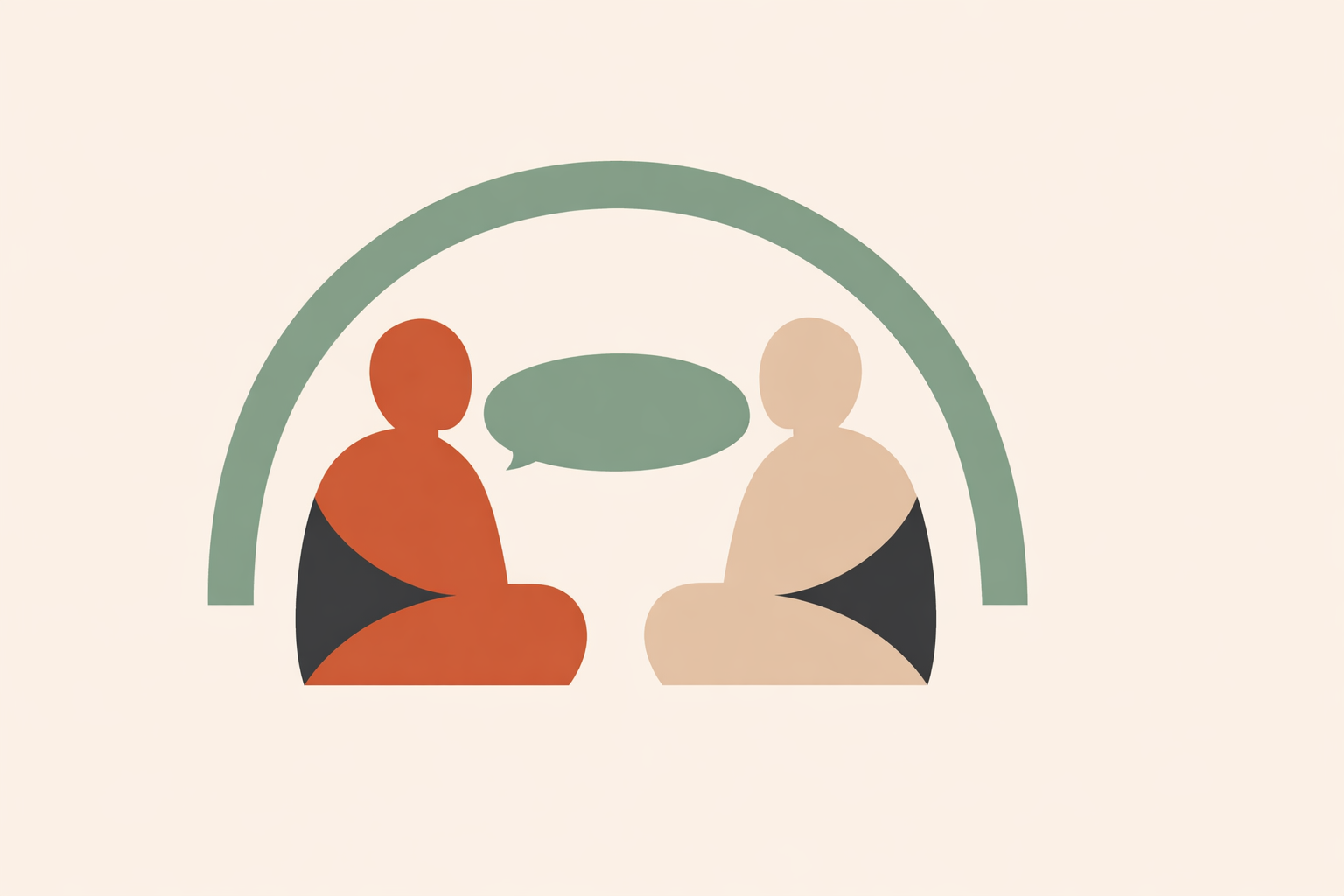 Parent and therapist practicing calm communication phrases to support autistic child during home session