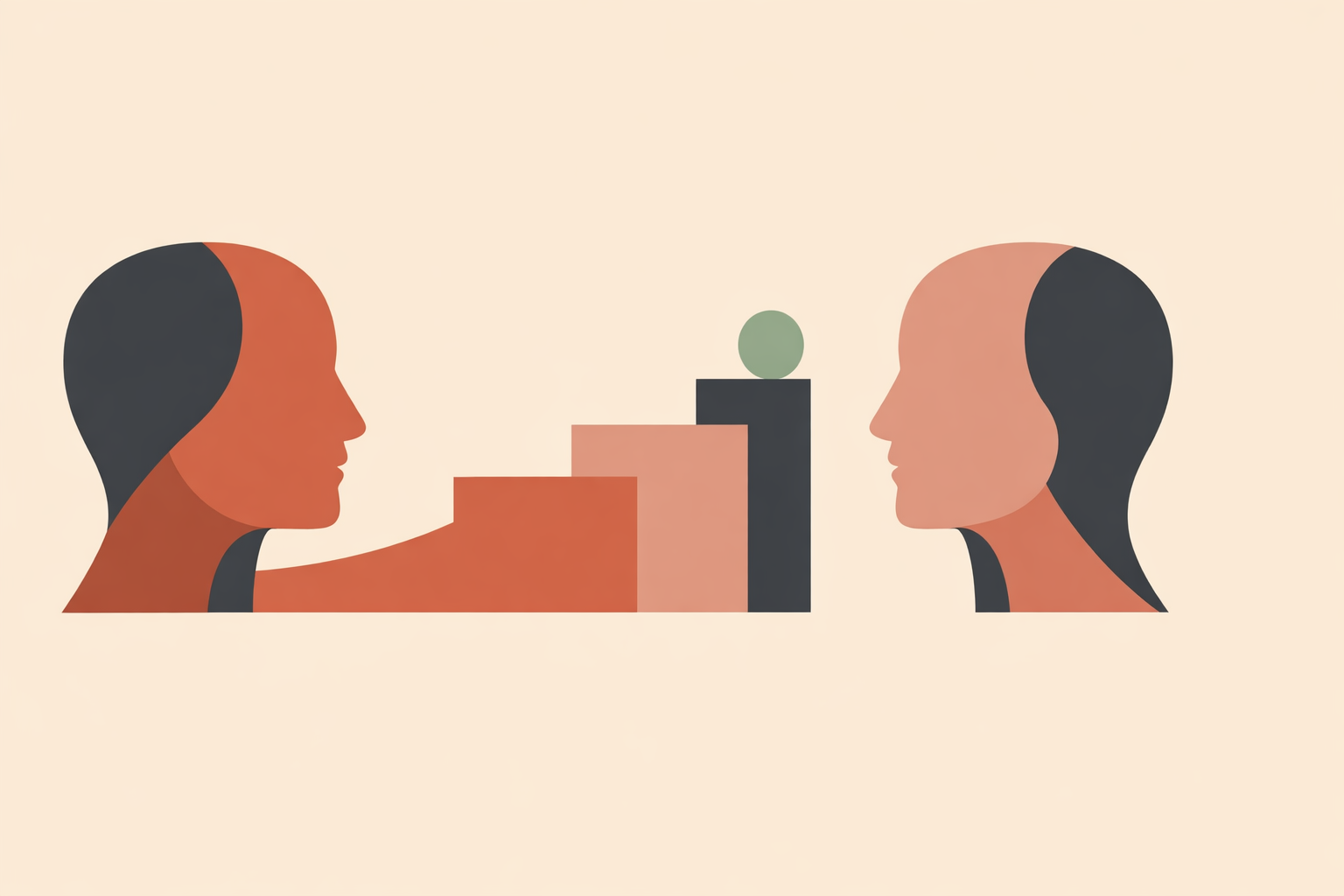 NLP coach leading one-on-one session, using communication techniques to grow a neuro linguistic programming client base