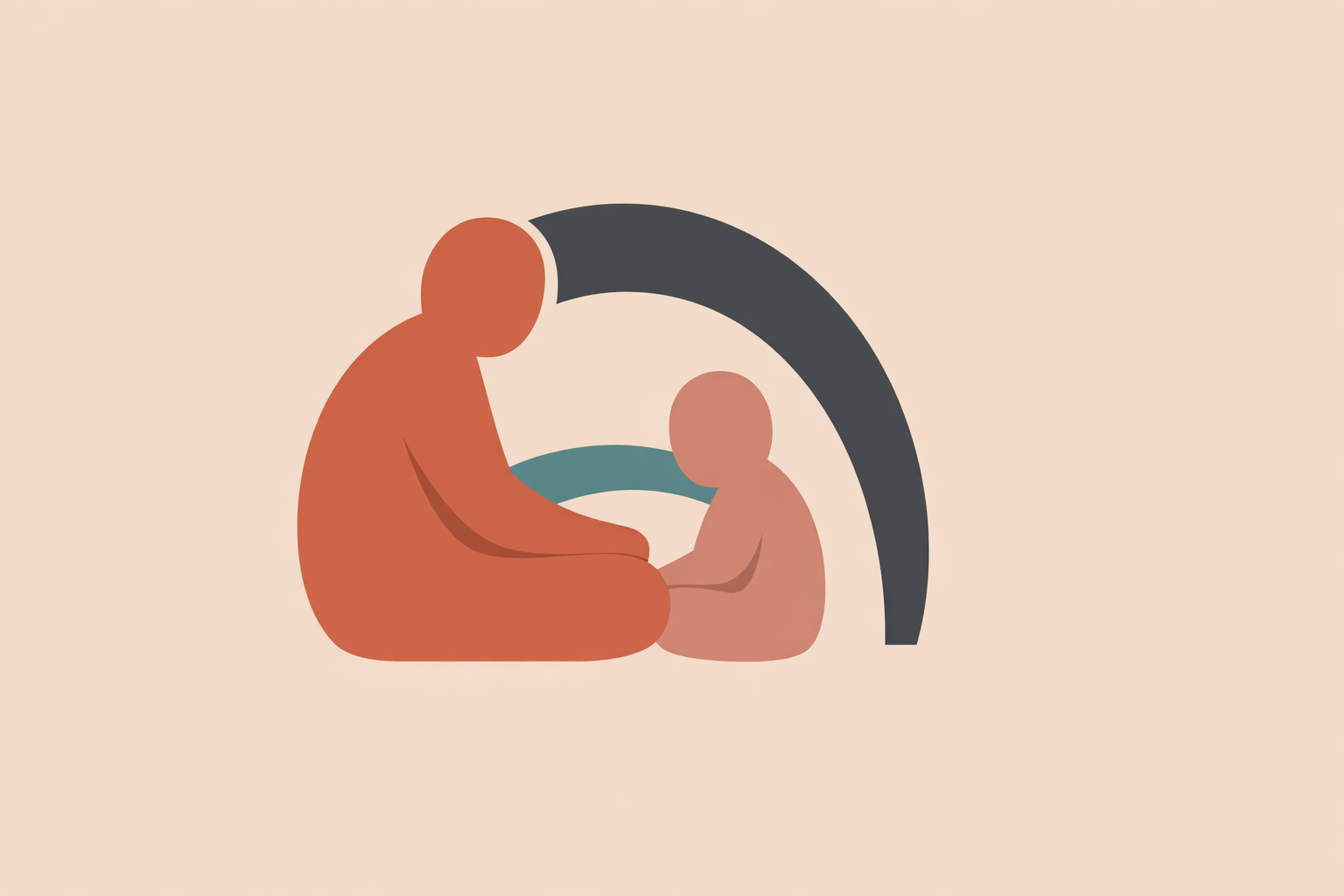 Therapist supporting client through somatic inner child shadow work using IFS techniques in a calming session space