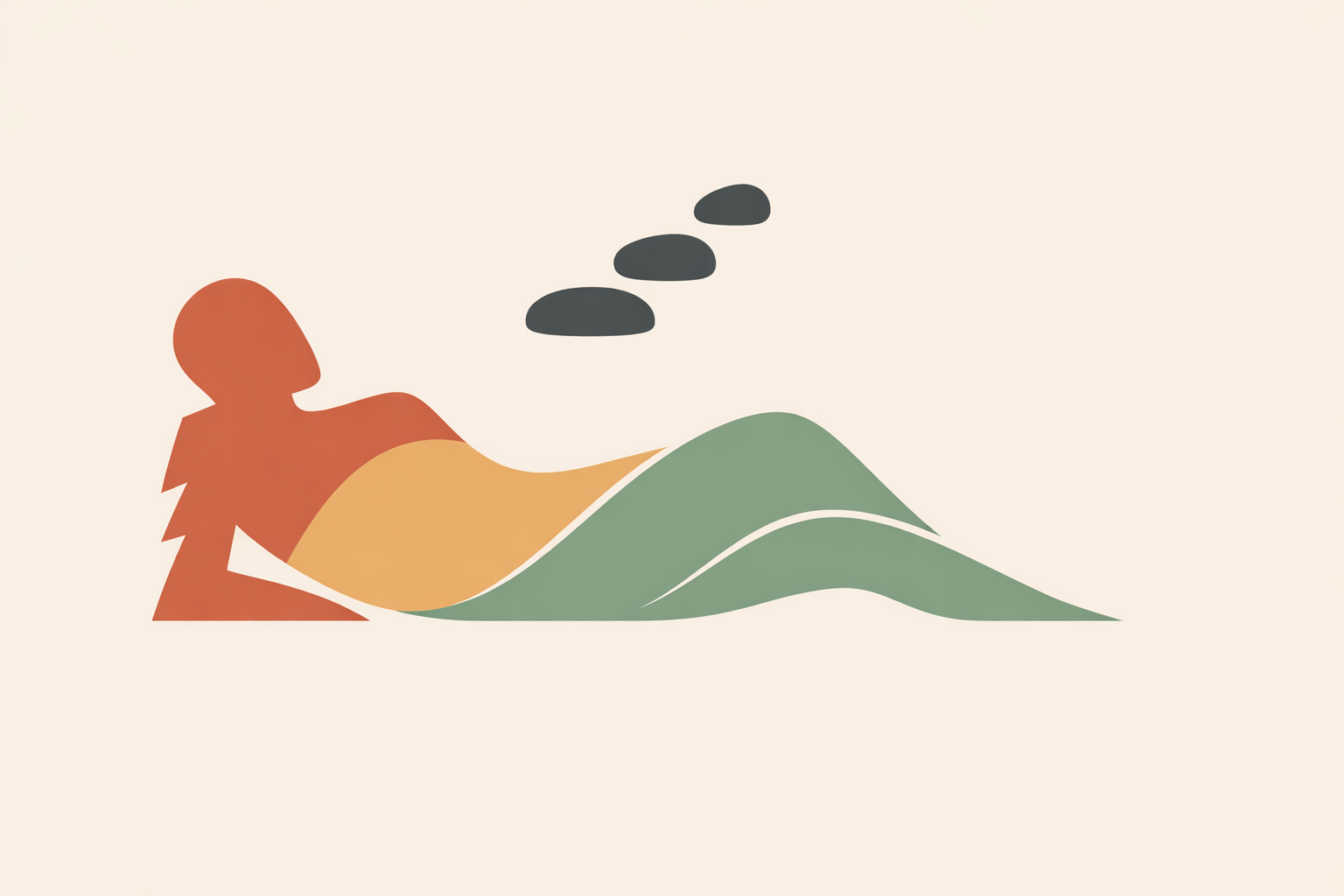 Therapist leading patient through guided imagery for pain relief using a step-by-step relaxation script