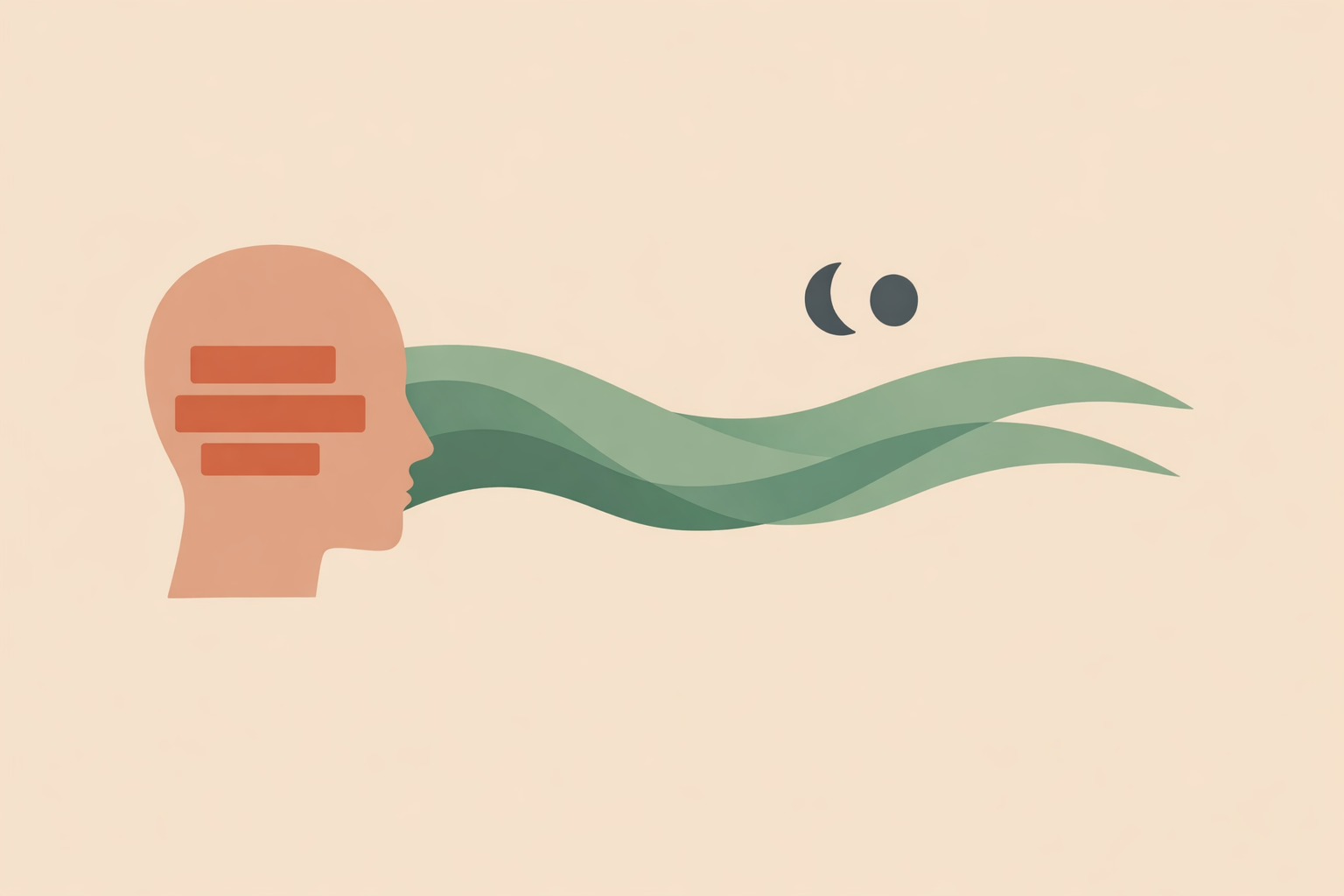 Coach guiding client through self-hypnosis relaxation technique to support stress management during coaching call