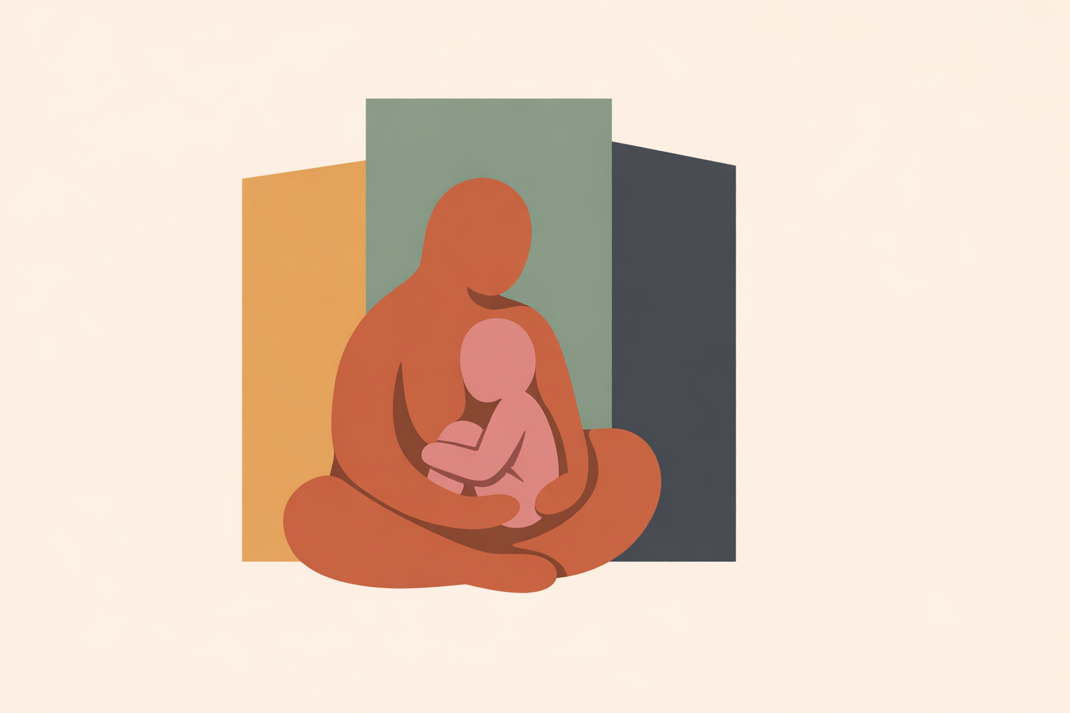 Person reflecting quietly with layered inner silhouettes, illustrating inner child work in IFS and schema therapy