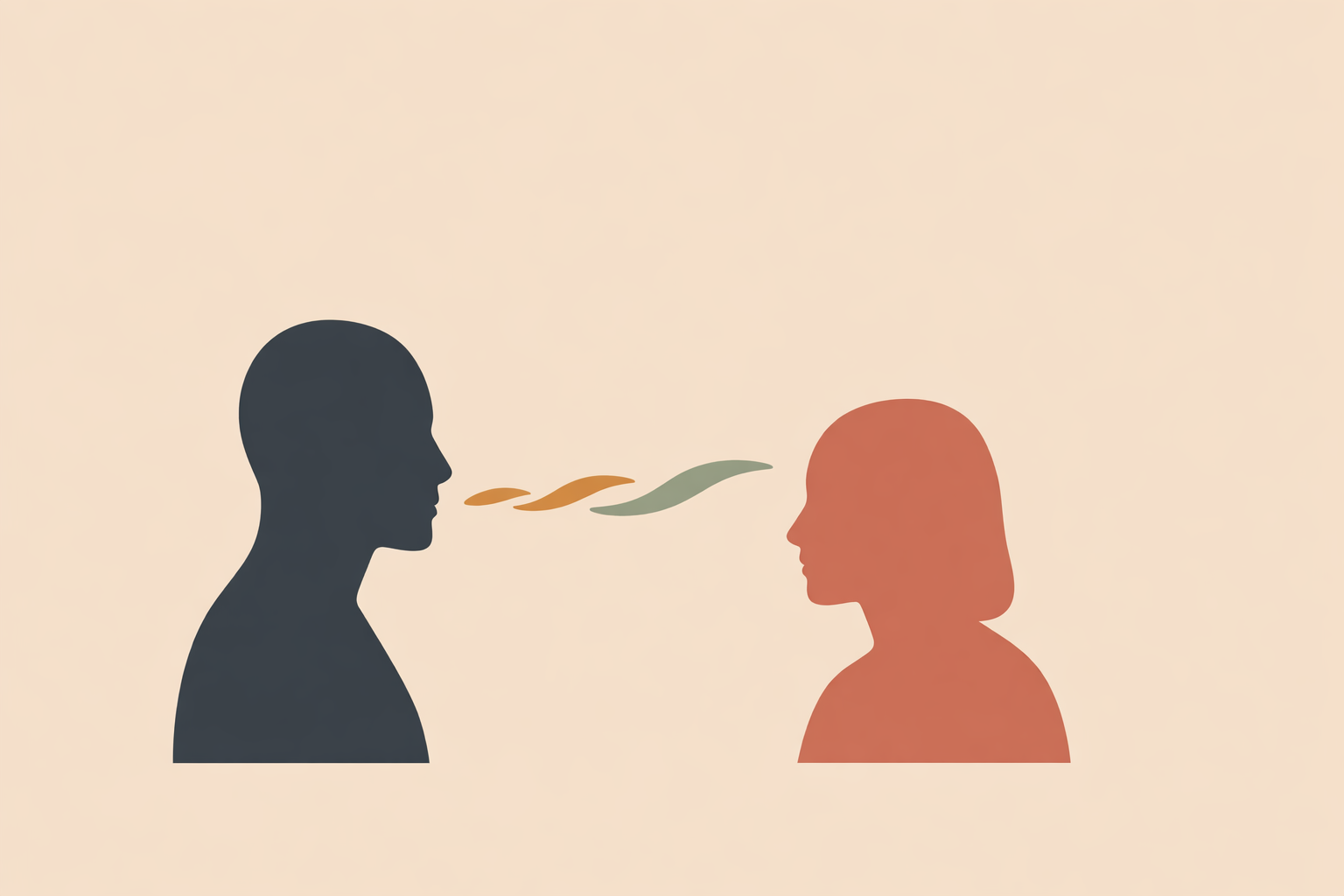 Breathwork coach guiding client through calming breathing cues to regulate the nervous system during a freeze response