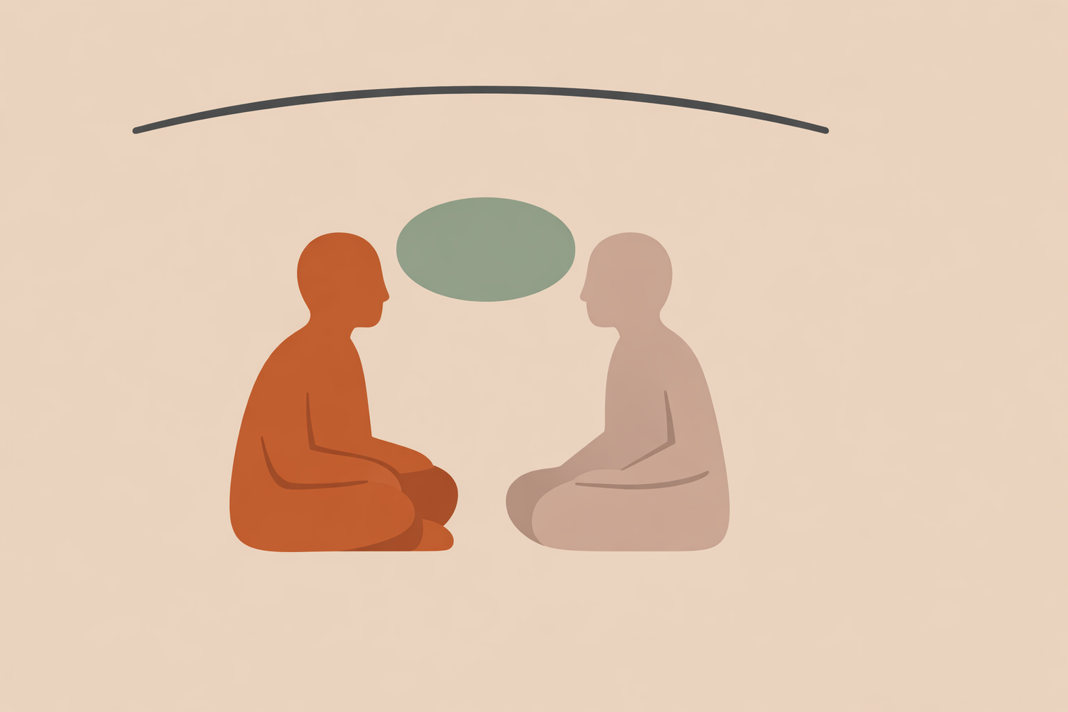 Health and wellness coach talking with frustrated client, offering guidance and questions to overcome feeling stuck