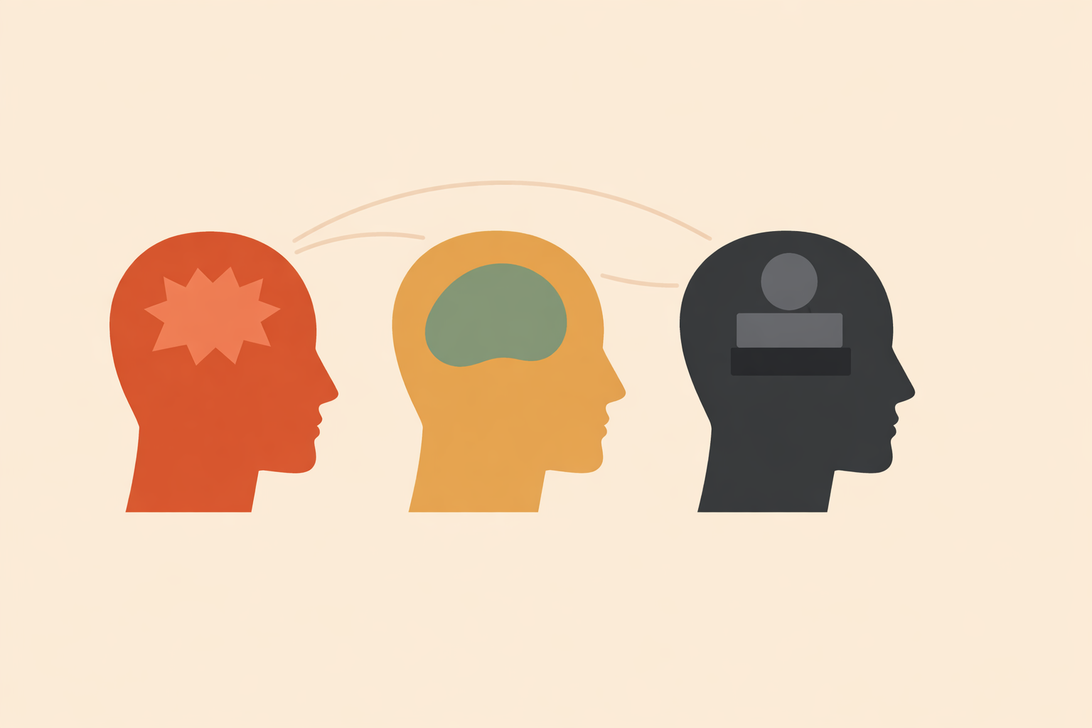 Therapist coaching client through cognitive restructuring exercise, challenging negative thoughts and reframing beliefs