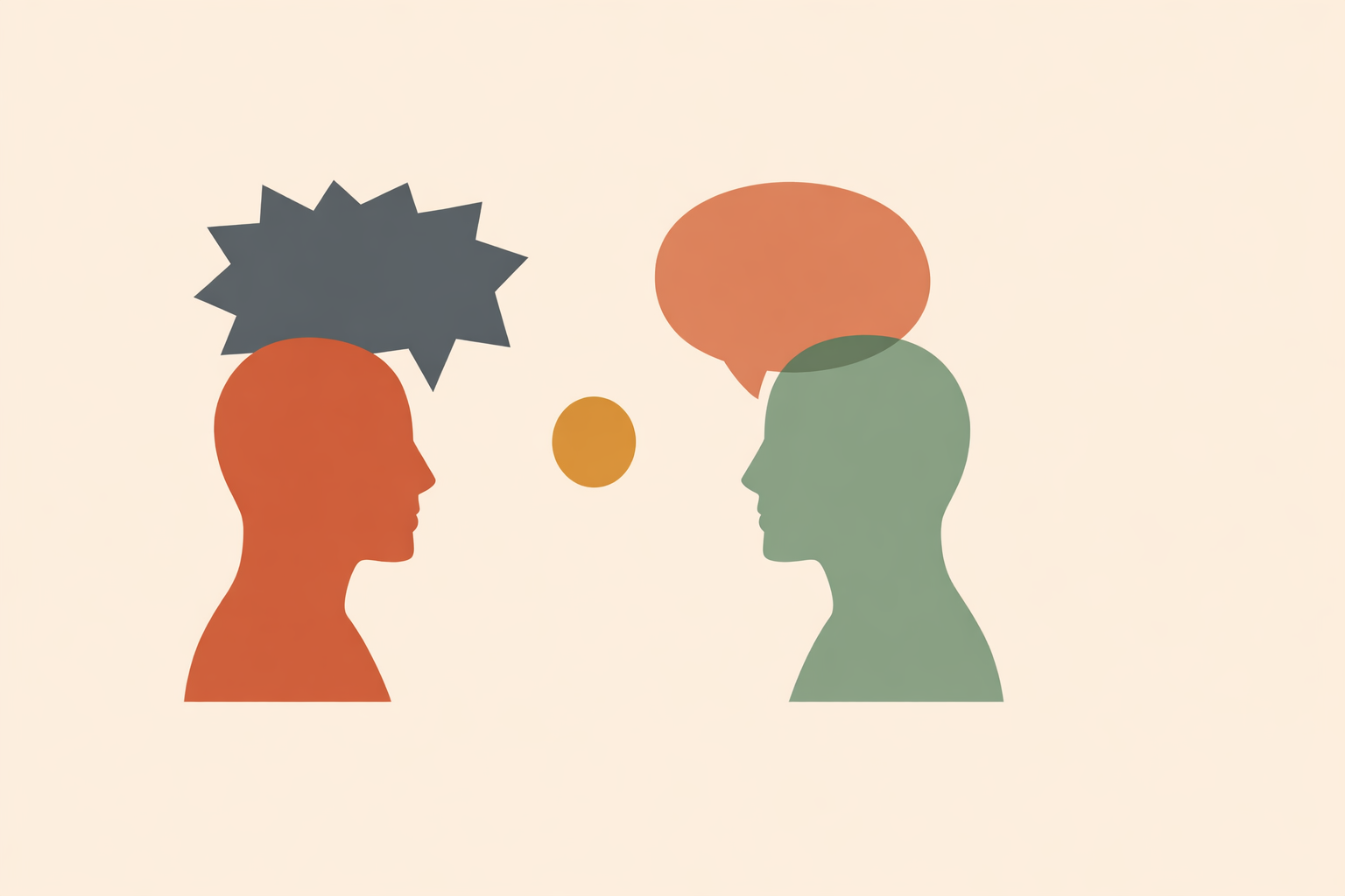 Therapist using CBT to help client challenge negative thoughts during a counseling session