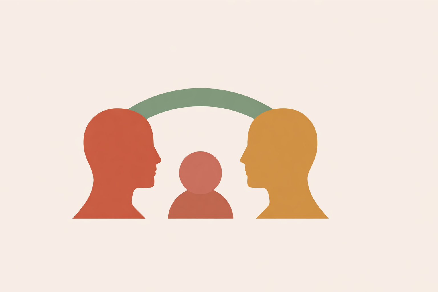 Therapist mediating tense couple discussing authoritative vs permissive parenting styles during counseling session