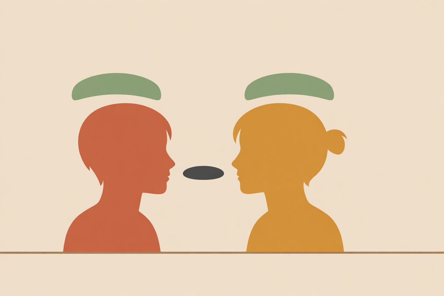 Diverse teenagers practicing assertiveness skills in group conversation, using respectful phrases that affirm identity