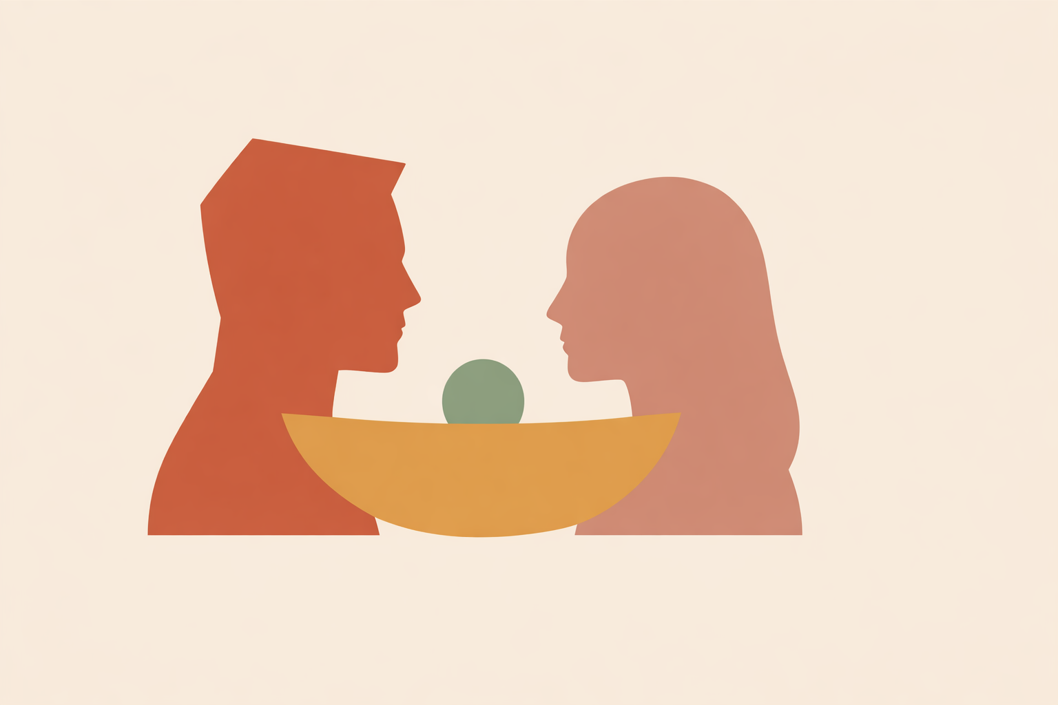 Therapist calmly supporting grieving person expressing anger, modeling compassionate responses to anger in grief